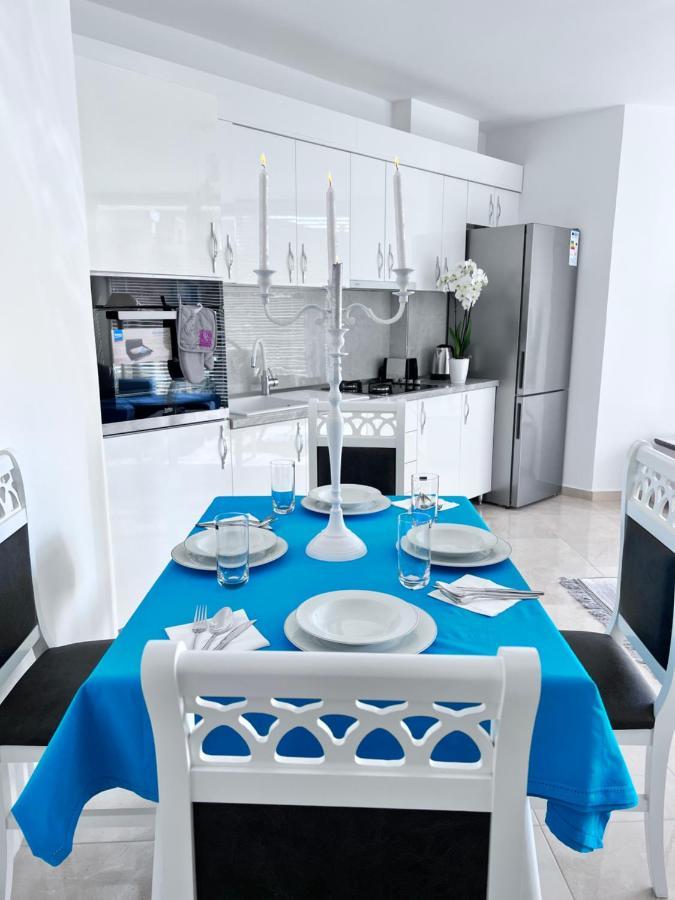 White Luxury Apartman Shkodra Kültér fotó